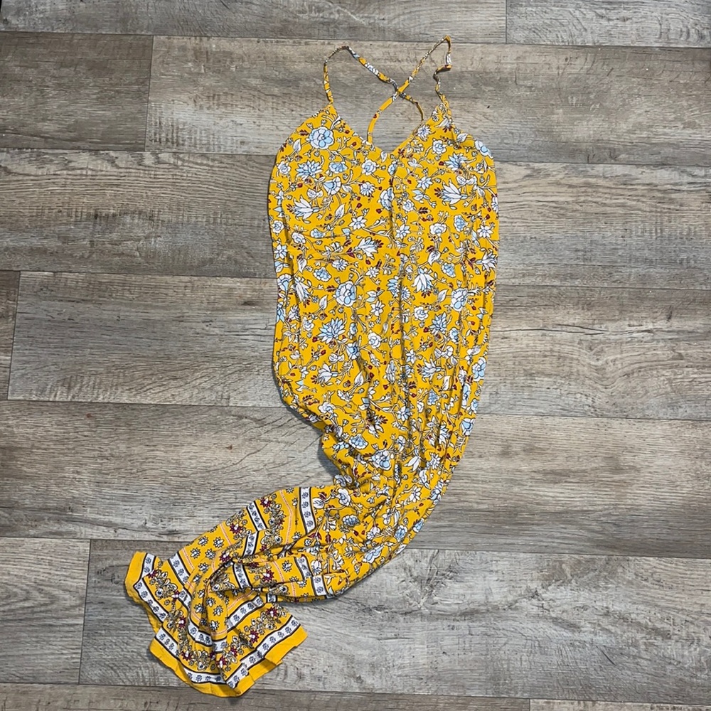 Yellow Maxi sundress